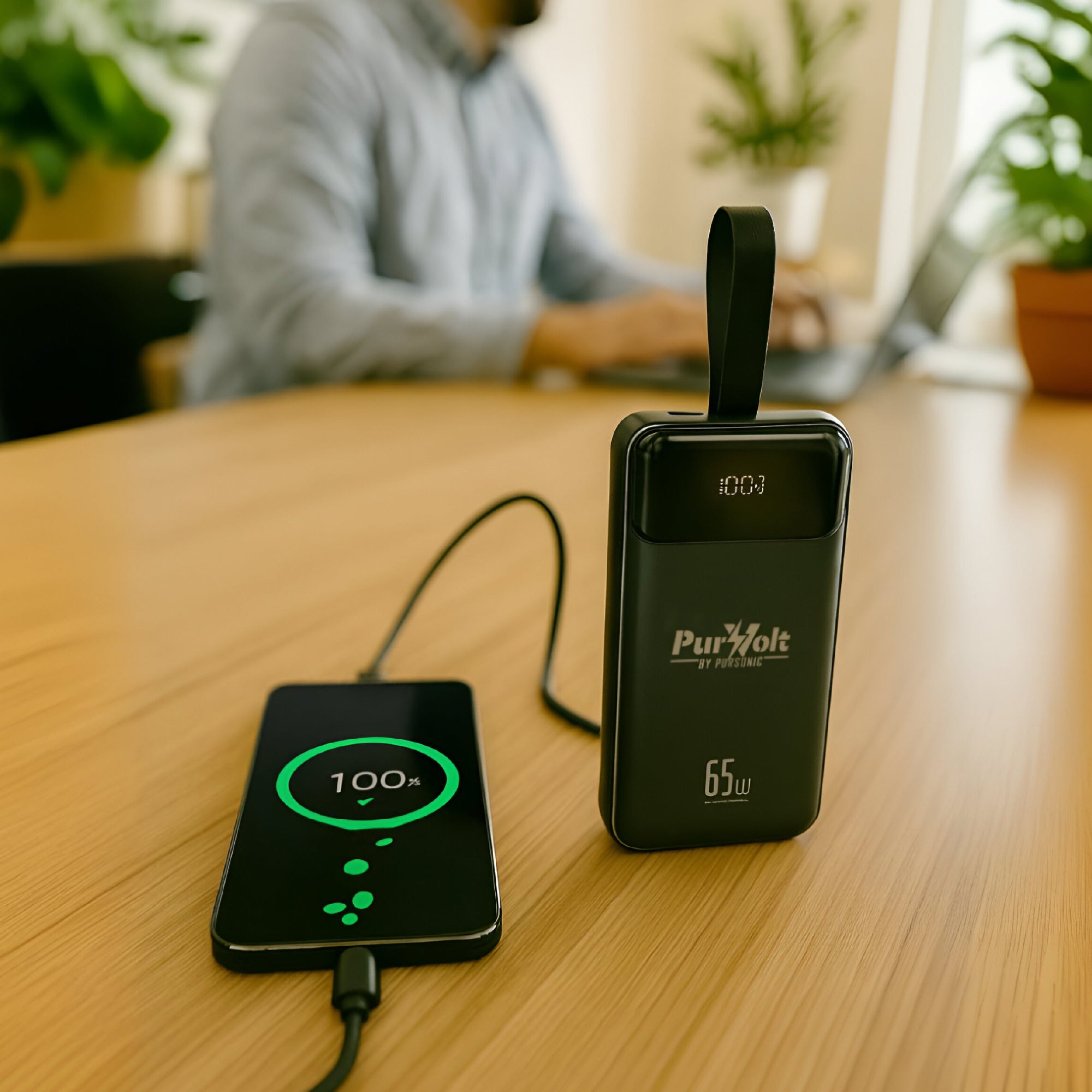 PurVolt 40,000mAh Ultra High-Capacity Power Bank – Powering Laptops, Phones & Beyond - Image 3